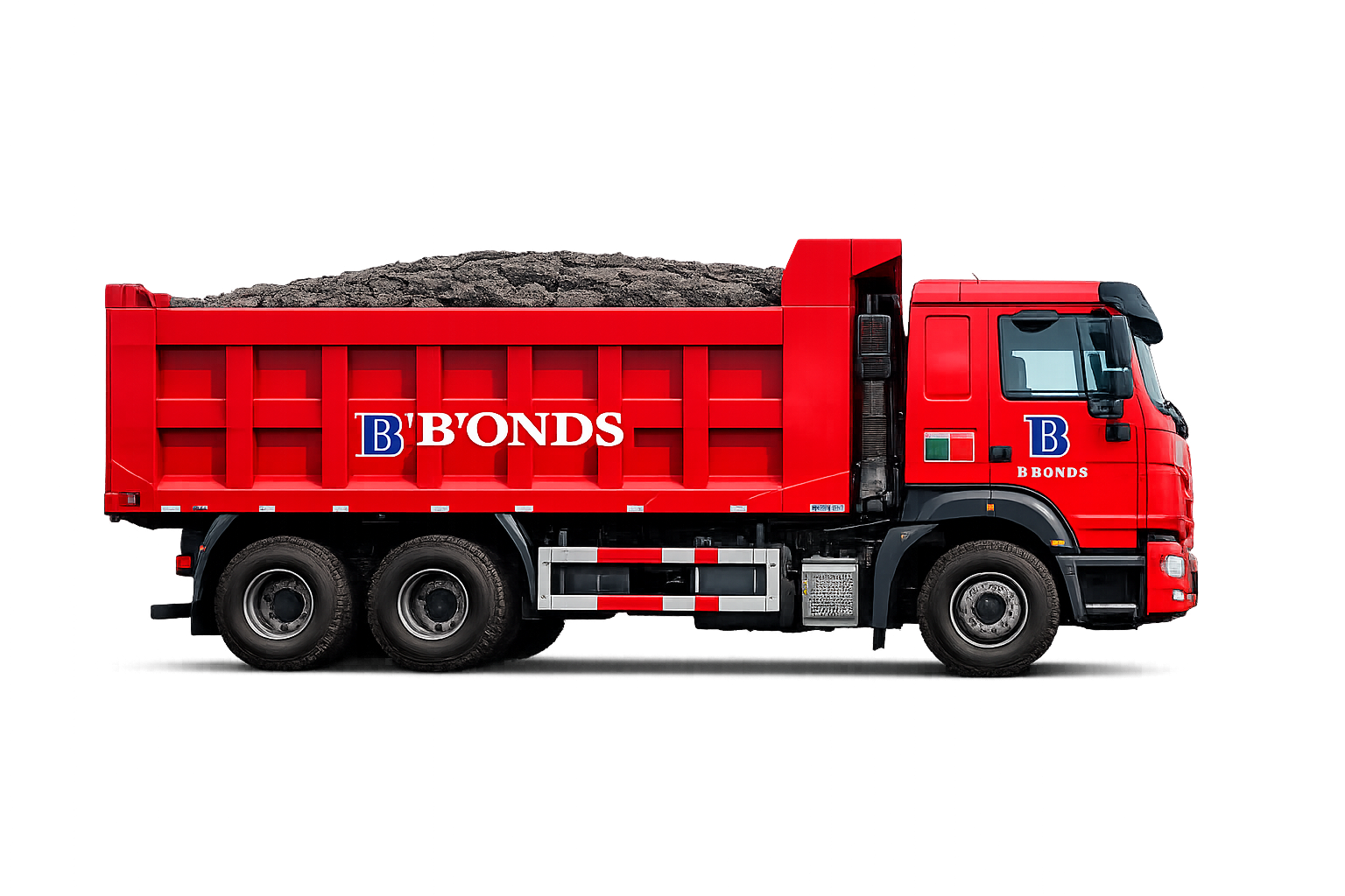 B'Bonds truck in profile